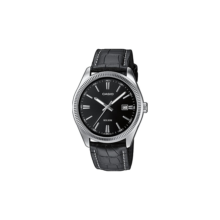 Casio MTP-1302PL-1AVEF Classico pelle nero