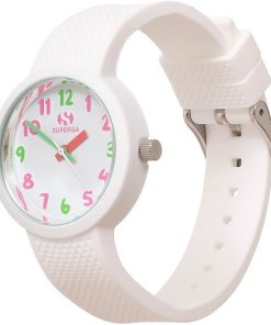 Superga STC193 City bambino/a silicone bianco con numeri