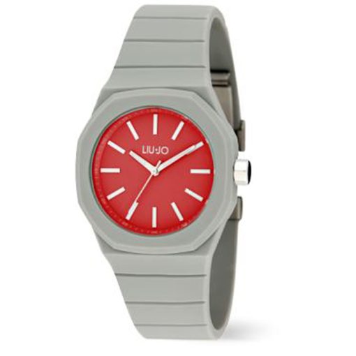 Liu Jo TLJ2218 Yacht silicone grigio e rosso solo tempo uomo