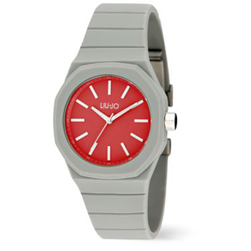 Liu Jo TLJ2218 Yacht silicone grigio e rosso solo tempo uomo
