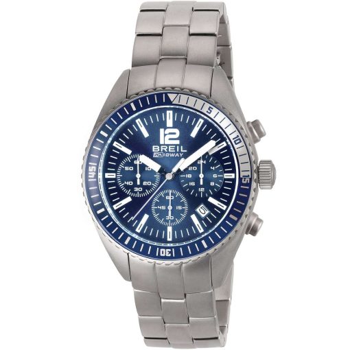 Breil TW1632-C Midway Chrono Gent 42mm acciaio e blu uomo