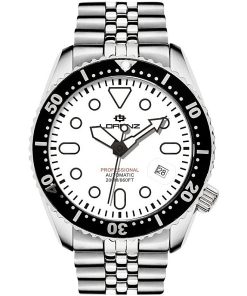 Lorenz 030138CC Shark 3 Professional Diver automatico Bianco