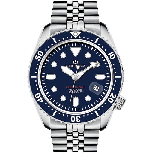Lorenz 030138EE Shark 3 Professional Diver automatico blu