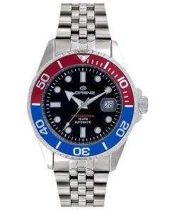 Lorenz 030190AA Submarine Jubilee automatico ghiera rosso/blu Pepsi