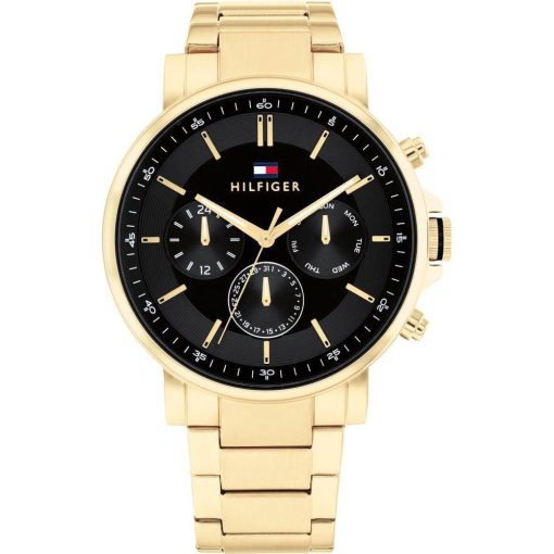 Tommy Hilfiger 1710589 Tyson acciaio dorato uomo cronografo