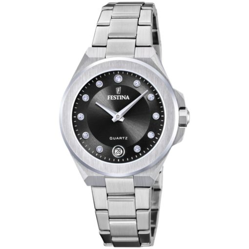 Festina F20700-6 Mademoiselle acciaio e nero donna