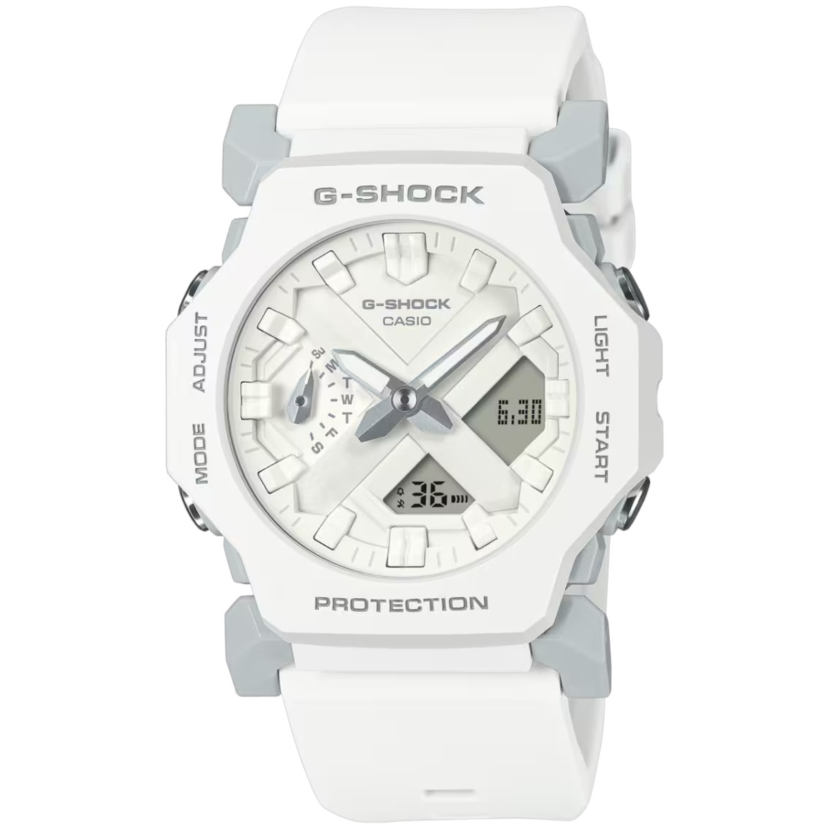 Casio G-Shock GA-2300-7AER Minimal multifunzione bianco donna