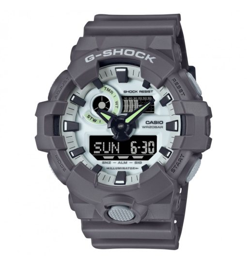 Casio G-Shock GA-700HD-8AER Full lume Hidden Glow quadrante fosforescente