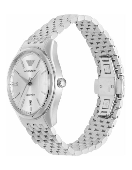 Armani AR60076-C Automatico Three Hand Date acciaio uomo