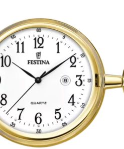 Festina F2028-1 Bolsillo orologio da taschino dorato