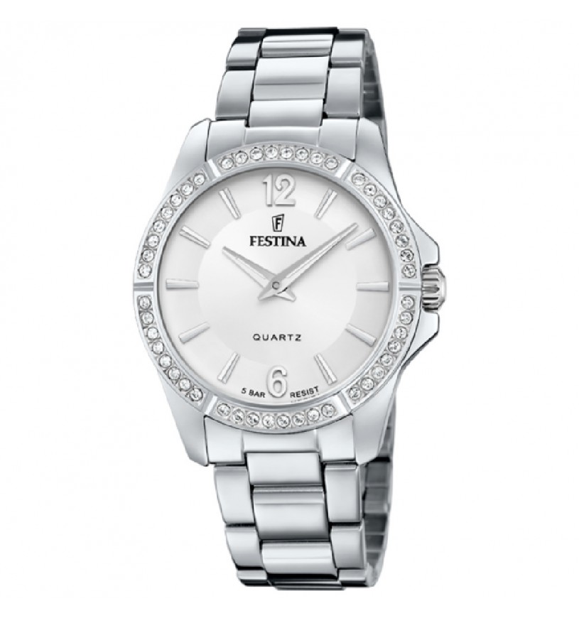 Festina F20593-1 Mademoiselle donna con brillantini silver
